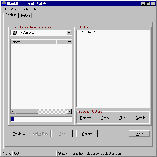 SafetyBak Screenshot